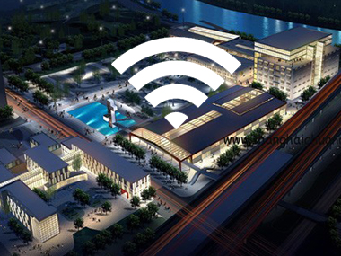 康凯科技承建华虹软件园智慧园区网